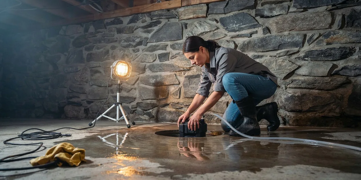 Sump Pump Failure Cleanup in Woodbury, MN